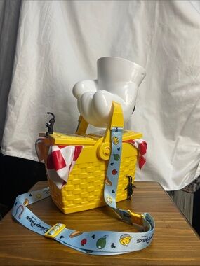 Disney Picnic BaskyPopcorn Bucket with Strap
